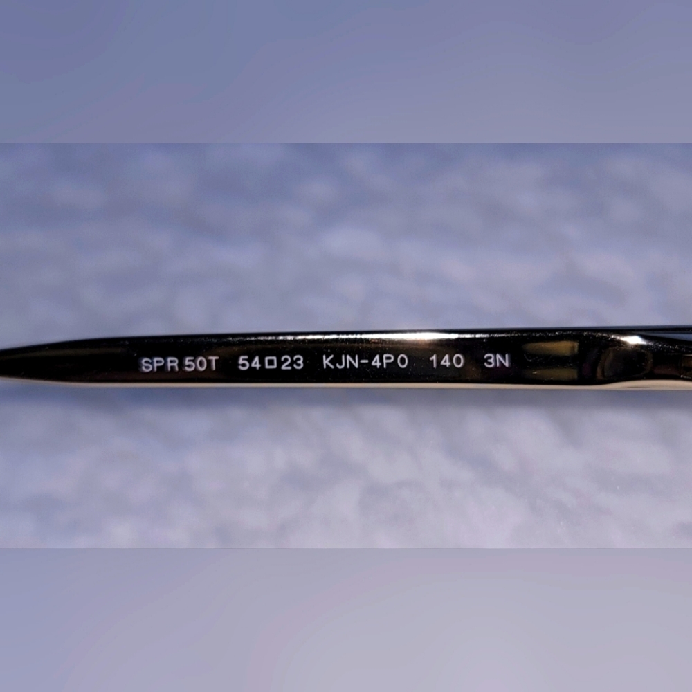 Prada - Prada Cinéma - Striped Papaya Round Women's Sunglass SPR 50T - Picture 5 of 8